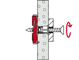 Дюбель д/листовых материалов DUOTEC