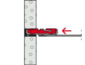 Дюбель д/листовых материалов DUOTEC