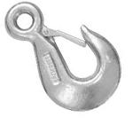 Крюк такелажный с фиксатором DIN 689