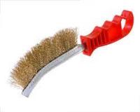 Щетка проволоч.латун.,пластмас.ручка M SHSH-LPR