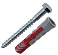 Универсальный дюбель DSKB c саморезом шест.головка DUOPOWER SK SH