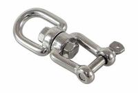 Вертлюг петля-вилка Нерж/Сталь VPV-N