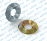 Шайба д/саморезов коническая желтый цинк CWKonY