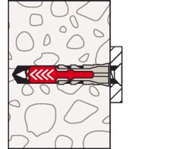 Дюбель универсальный D DUOPOWER