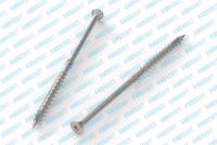 Саморез А2 головка потай, двойная резьба, TX (нерж/сталь) GPDR