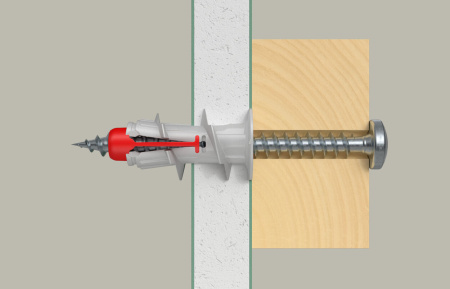 Дюбель д/гипсокартона DUOBLADE PLUG