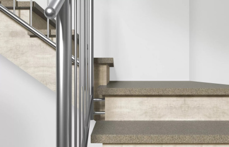 Крепеж д/лестниц с деревянными ступенями в бетон TBB